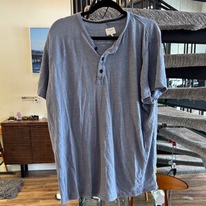 rag & bone Casual Blue Button Down Shirt
